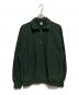blurhms ROOTSTOCK（ブラームスルーツストック）の古着「Thin-Sweat Half-Zip P/O」｜グリーン