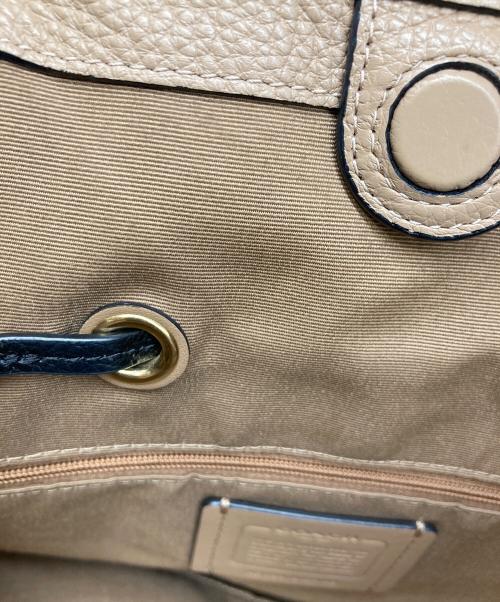 COACH（コーチ）COACH (コーチ) アンディ トートバッグ ベージュの古着・服飾アイテム