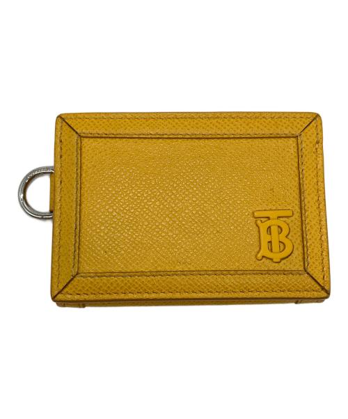 BURBERRY（バーバリー）BURBERRY (バーバリー) TBモノグラムコインケース イエローの古着・服飾アイテム