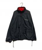 POLO SPORTポロスポーツ）の古着「90’ｓリバーシブルフリースジャケット」｜ネイビー×レッド