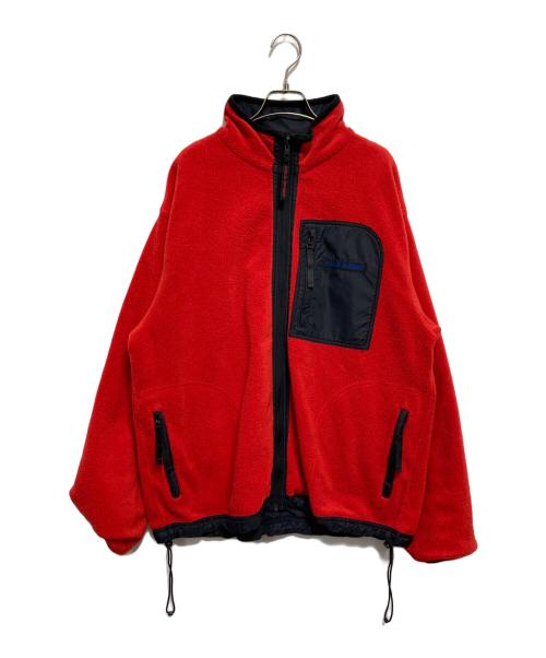 POLO SPORT（ポロスポーツ）POLO SPORT (ポロスポーツ) 90’ｓリバーシブルフリースジャケット ネイビー×レッド サイズ:Lの古着・服飾アイテム