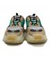 中古・古着 BALENCIAGA (バレンシアガ) Triple S ベージュ×グリーン サイズ:US7：25000円