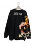 LOEWE (ロエベ) 22SS Pansies Embroidery Sweatshirt ブラック サイズ:M：80000円