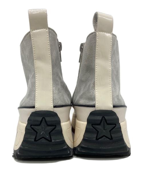 NOUBEL VOUG（ヌーベルヴォーグ）NOUBEL VOUG (ヌーベルヴォーグ) 厚底ハイカットスニーカー シルバー サイズ:US7の古着・服飾アイテム