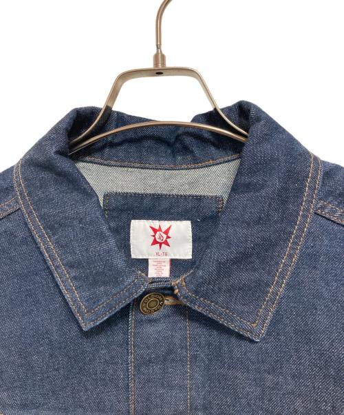 VOLCOM（ボルコム）VOLCOM (ボルコム) POVJ DENIM JACKET インディゴ サイズ:XLの古着・服飾アイテム