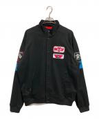 VOLCOMボルコム）の古着「RTJ X HOT WHEELS PATCH JACKET」｜ブラック