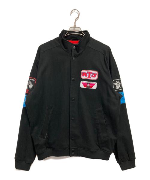 VOLCOM（ボルコム）VOLCOM (ボルコム) RTJ X HOT WHEELS PATCH JACKET ブラック サイズ:Lの古着・服飾アイテム