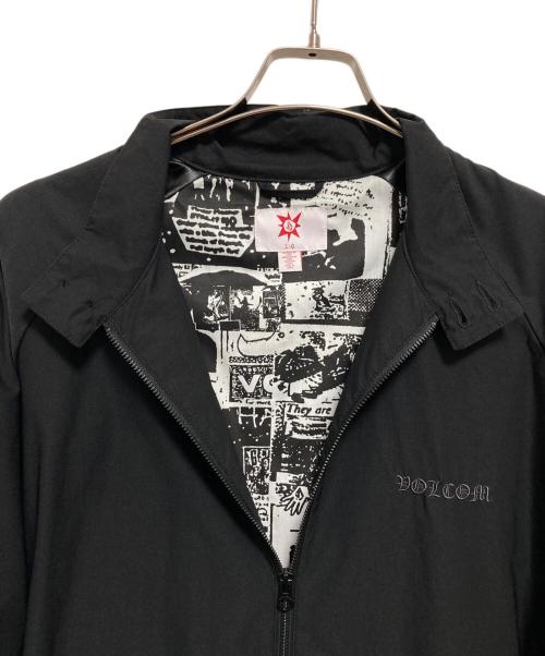 VOLCOM（ボルコム）VOLCOM (ボルコム) Tokyo True Featured Artist Yusuke Cuda Jacket ブラック サイズ:Lの古着・服飾アイテム