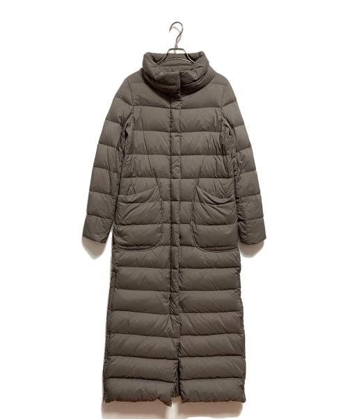 HERNO（ヘルノ）HERNO (ヘルノ) ダウンロングコート グレー サイズ:M（40）の古着・服飾アイテム
