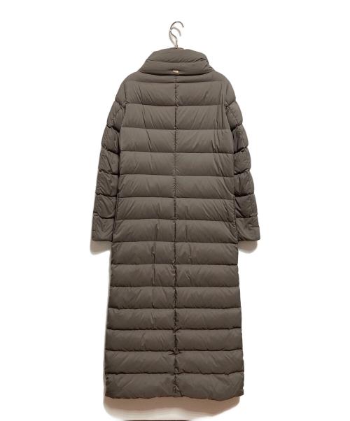 HERNO（ヘルノ）HERNO (ヘルノ) ダウンロングコート グレー サイズ:M（40）の古着・服飾アイテム
