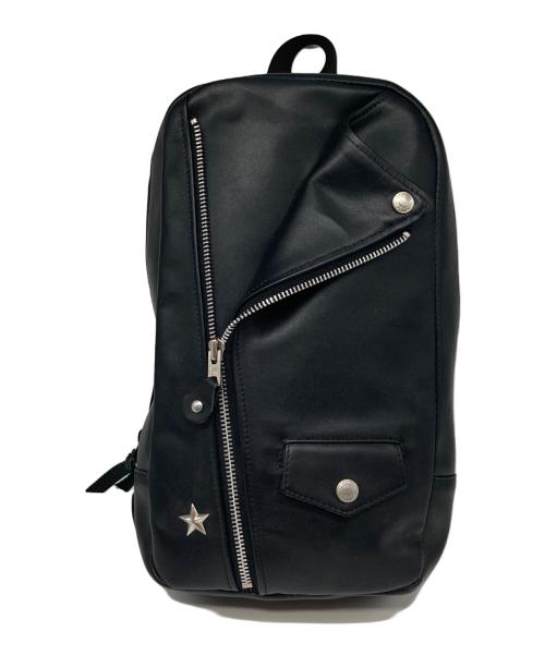 Schott（ショット）Schott (ショット) RIDERS SLING BAG ブラックの古着・服飾アイテム