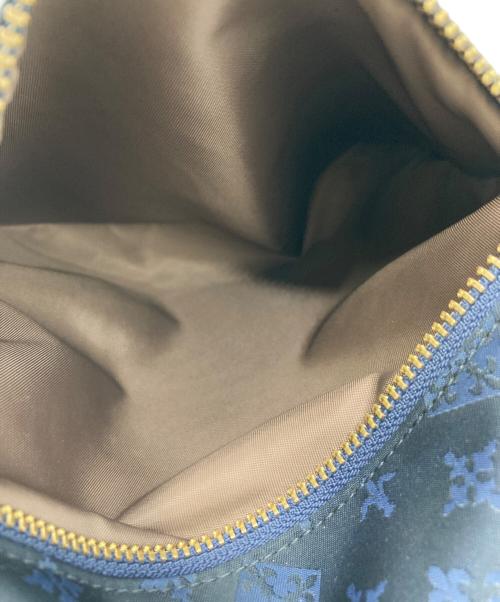 russet（ラシット）russet (ラシット) モノグラム柄リュック ネイビーの古着・服飾アイテム