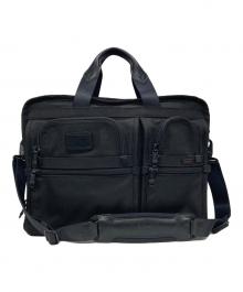 TUMI（トゥミ）の古着「Alpha 2WAYビジネスバッグ」｜ブラック