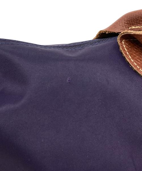 LONGCHAMP（ロンシャン）LONGCHAMP (ロンシャン) ル・プリアージュトートバッグ パープルの古着・服飾アイテム