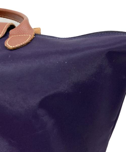 LONGCHAMP（ロンシャン）LONGCHAMP (ロンシャン) ル・プリアージュトートバッグ パープルの古着・服飾アイテム