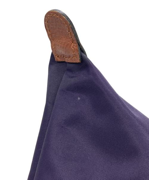 LONGCHAMP（ロンシャン）LONGCHAMP (ロンシャン) ル・プリアージュトートバッグ パープルの古着・服飾アイテム