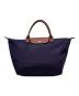 LONGCHAMP（ロンシャン）の古着「ル・プリアージュトートバッグ」｜パープル