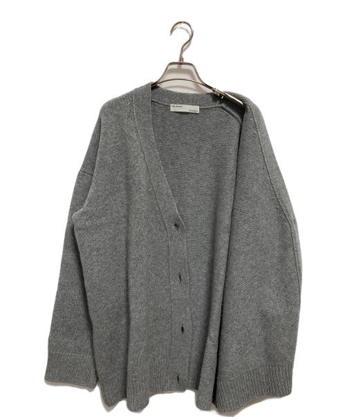 L'appartement（アパルトモン）L'appartement (アパルトモン) Hello, Bonjour! カシミヤ混ニットカーディガン グレー サイズ:FREEの古着・服飾アイテム