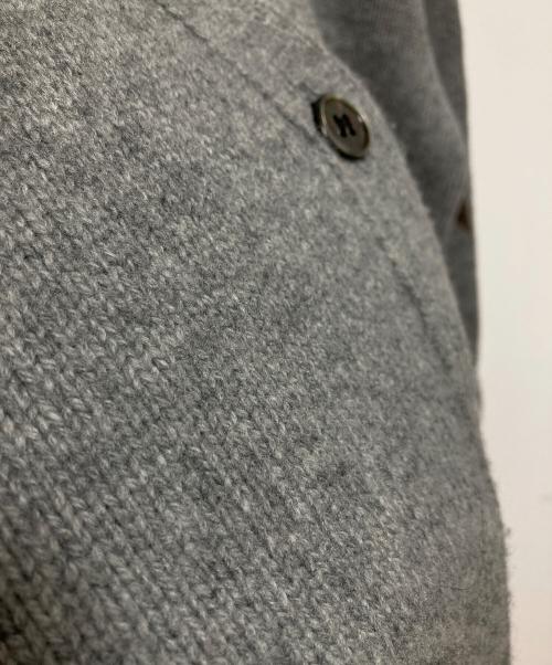 L'appartement（アパルトモン）L'appartement (アパルトモン) Hello, Bonjour! カシミヤ混ニットカーディガン グレー サイズ:FREEの古着・服飾アイテム