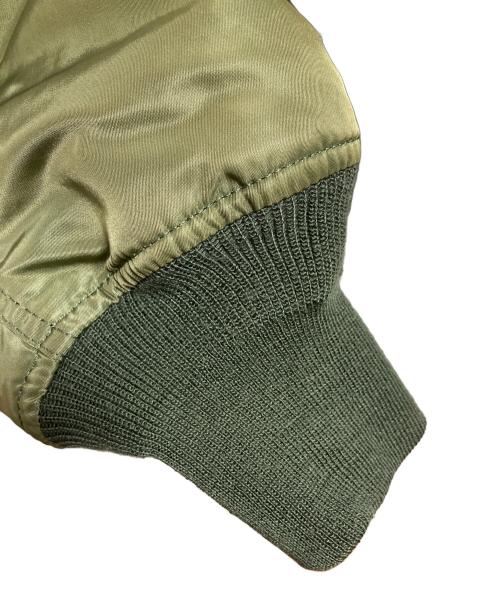 ALPHA（アルファ）ALPHA (アルファ) TOP GUN (トップガン) MA-1 フライトジャケット カーキ サイズ:Mの古着・服飾アイテム
