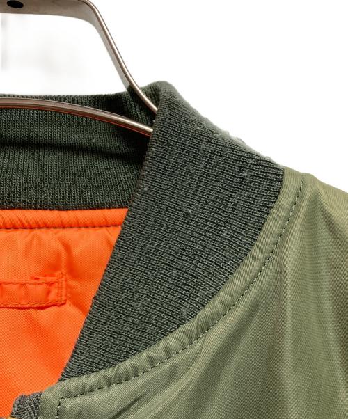 ALPHA（アルファ）ALPHA (アルファ) TOP GUN (トップガン) MA-1 フライトジャケット カーキ サイズ:Mの古着・服飾アイテム