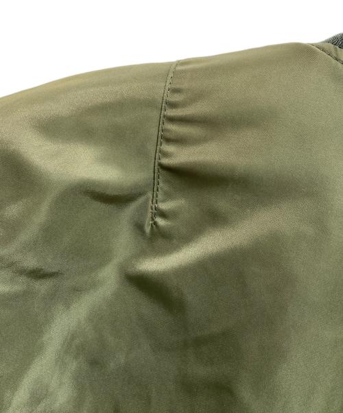 ALPHA（アルファ）ALPHA (アルファ) TOP GUN (トップガン) MA-1 フライトジャケット カーキ サイズ:Mの古着・服飾アイテム