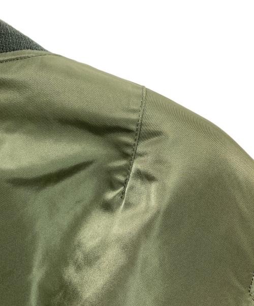 ALPHA（アルファ）ALPHA (アルファ) TOP GUN (トップガン) MA-1 フライトジャケット カーキ サイズ:Mの古着・服飾アイテム