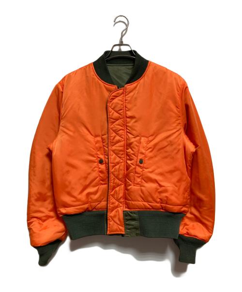 ALPHA（アルファ）ALPHA (アルファ) TOP GUN (トップガン) MA-1 フライトジャケット カーキ サイズ:Mの古着・服飾アイテム