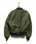 ALPHA (アルファ) TOP GUN (トップガン) MA-1 フライトジャケット カーキ サイズ:M：10000円