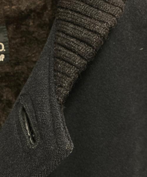 Slow Gun & Co.（スロウガン）Slow Gun & Co. (スロウガン) レザー切替スタジャン ブラック サイズ:4の古着・服飾アイテム