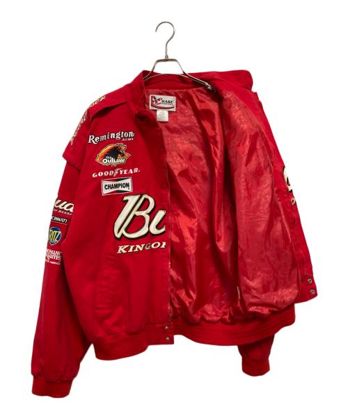 USED（ユーズド）USED (ユーズド) レーシングジャケット レッド サイズ:XXLの古着・服飾アイテム