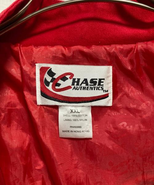 USED（ユーズド）USED (ユーズド) レーシングジャケット レッド サイズ:XXLの古着・服飾アイテム