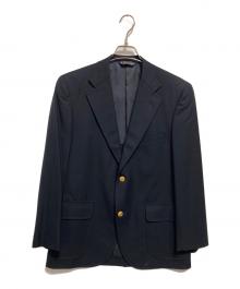 BROOKS BROTHERS（ブルックスブラザーズ）の古着「3B金ボタンブレザー」｜ネイビー