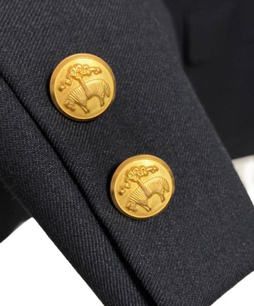 BROOKS BROTHERS（ブルックスブラザーズ）BROOKS BROTHERS (ブルックスブラザーズ) 3B金ボタンブレザー ネイビー サイズ:38SHTの古着・服飾アイテム