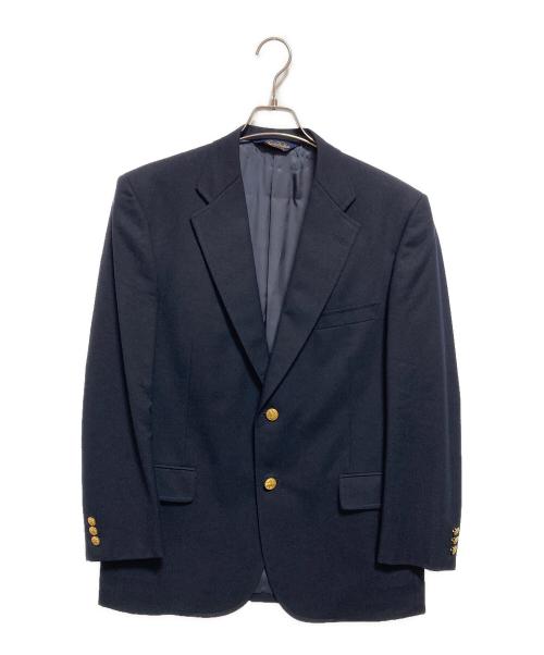BROOKS BROTHERS（ブルックス・ブラザーズ）BROOKS BROTHERS (ブルックス・ブラザーズ) 2B金ボタンウールブレザー ネイビー サイズ:39SHTの古着・服飾アイテム