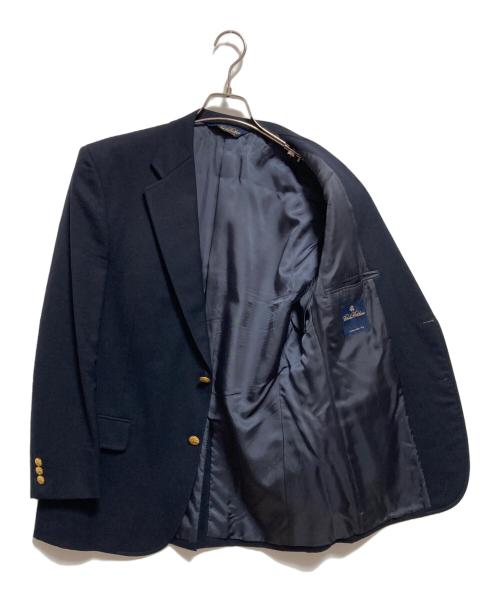 BROOKS BROTHERS（ブルックス・ブラザーズ）BROOKS BROTHERS (ブルックス・ブラザーズ) 2B金ボタンウールブレザー ネイビー サイズ:39SHTの古着・服飾アイテム