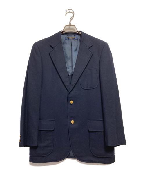 346 BROOKS BROTHERS（346 ブルックスブラザーズ）346 BROOKS BROTHERS (346 ブルックスブラザーズ) 3B金ボタンウールブレザー ネイビー サイズ:A6の古着・服飾アイテム