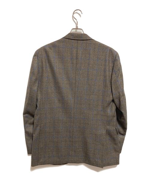 TEIJIN（テイジン）TEIJIN (テイジン) 2Bジャケット ブラウン サイズ:48Lの古着・服飾アイテム