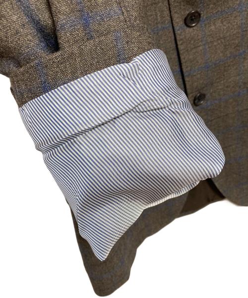 TEIJIN（テイジン）TEIJIN (テイジン) 2Bジャケット ブラウン サイズ:48Lの古着・服飾アイテム