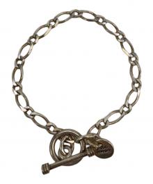 xolo jewelry（ショロ ジュエリー）の古着「チェーンブレスレット」｜グレー