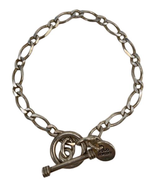 xolo jewelry（ショロ ジュエリー）XOLO JEWELRY (ショロ ジュエリー) チェーンブレスレット グレーの古着・服飾アイテム