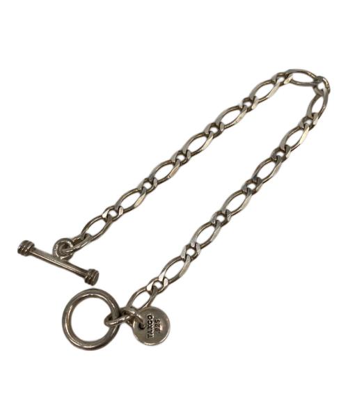 xolo jewelry（ショロ ジュエリー）XOLO JEWELRY (ショロ ジュエリー) チェーンブレスレット グレーの古着・服飾アイテム