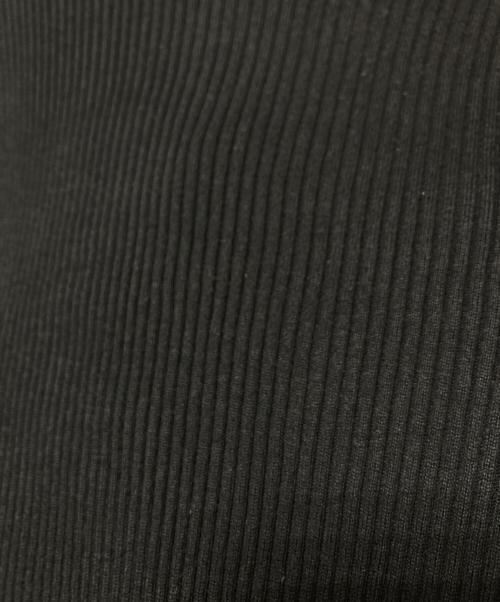 AURALEE（オーラリー）AURALEE (オーラリー) GIZA HIGH GAUGE RIB KNIT TURTLE NECK P/O ブラック サイズ:1の古着・服飾アイテム