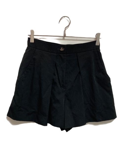 Vivienne Westwood RED LABEL（ヴィヴィアンウエストウッドレッドレーベル）Vivienne Westwood RED LABEL (ヴィヴィアンウエストウッドレッドレーベル) オーブボタンショートパンツ ブラック サイズ:M（2）の古着・服飾アイテム