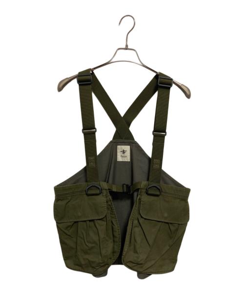 FOX FIRE（フォックスファイヤー）FOX FIRE (フォックスファイヤー) アルフラックスタックルベスト カーキ サイズ:FREEの古着・服飾アイテム