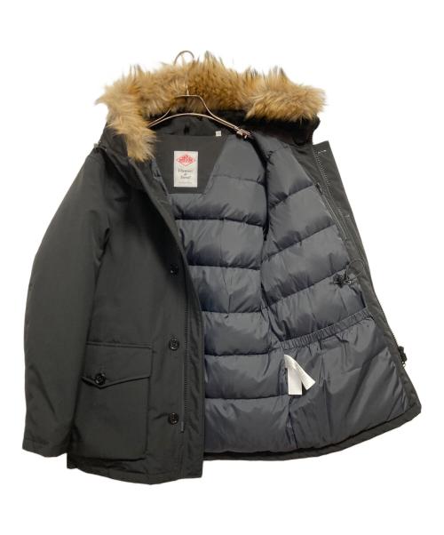 DANTON（ダントン）DANTON (ダントン) ファー付ダウンジャケット ブラック サイズ:Lの古着・服飾アイテム