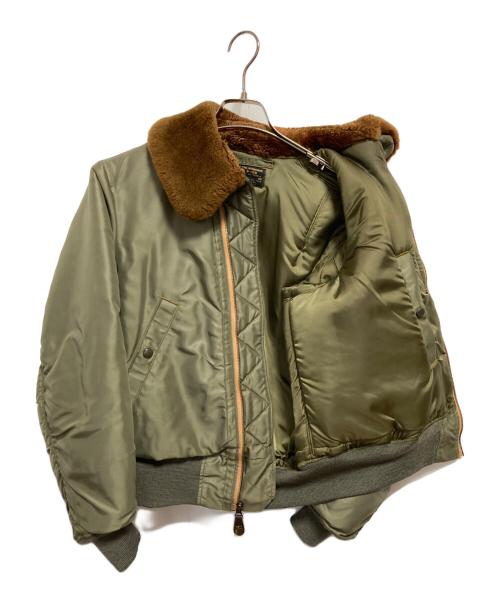 THE REAL McCOY'S（ザ・リアルマッコイズ）THE REAL McCOY'S (ザ・リアルマッコイズ) B-15B フライトジャケット カーキ サイズ:38の古着・服飾アイテム