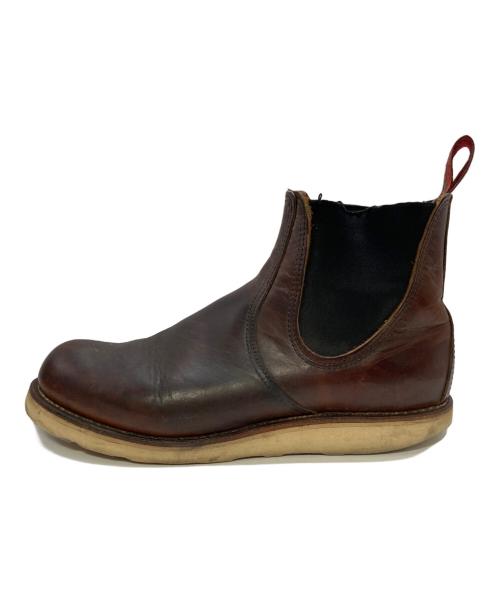 RED WING（レッドウィング）RED WING (レッドウィング) チェルシーブーツ ブラウン サイズ:USA 8の古着・服飾アイテム