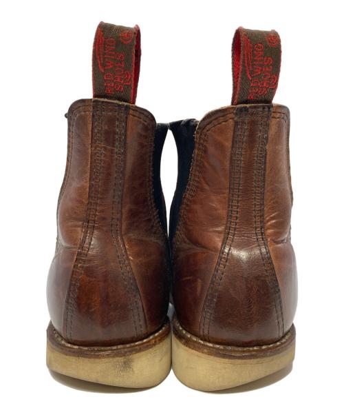 RED WING（レッドウィング）RED WING (レッドウィング) チェルシーブーツ ブラウン サイズ:USA 8の古着・服飾アイテム