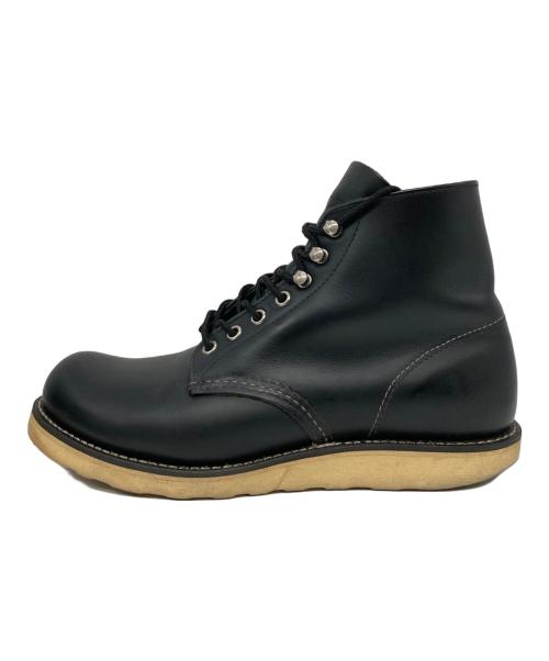 RED WING（レッドウィング）RED WING (レッドウィング) 6-inch Classic Round ブーツ ブラック サイズ:26㎝の古着・服飾アイテム